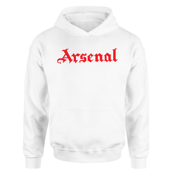 Arsenal RBL Beyaz Hoodie