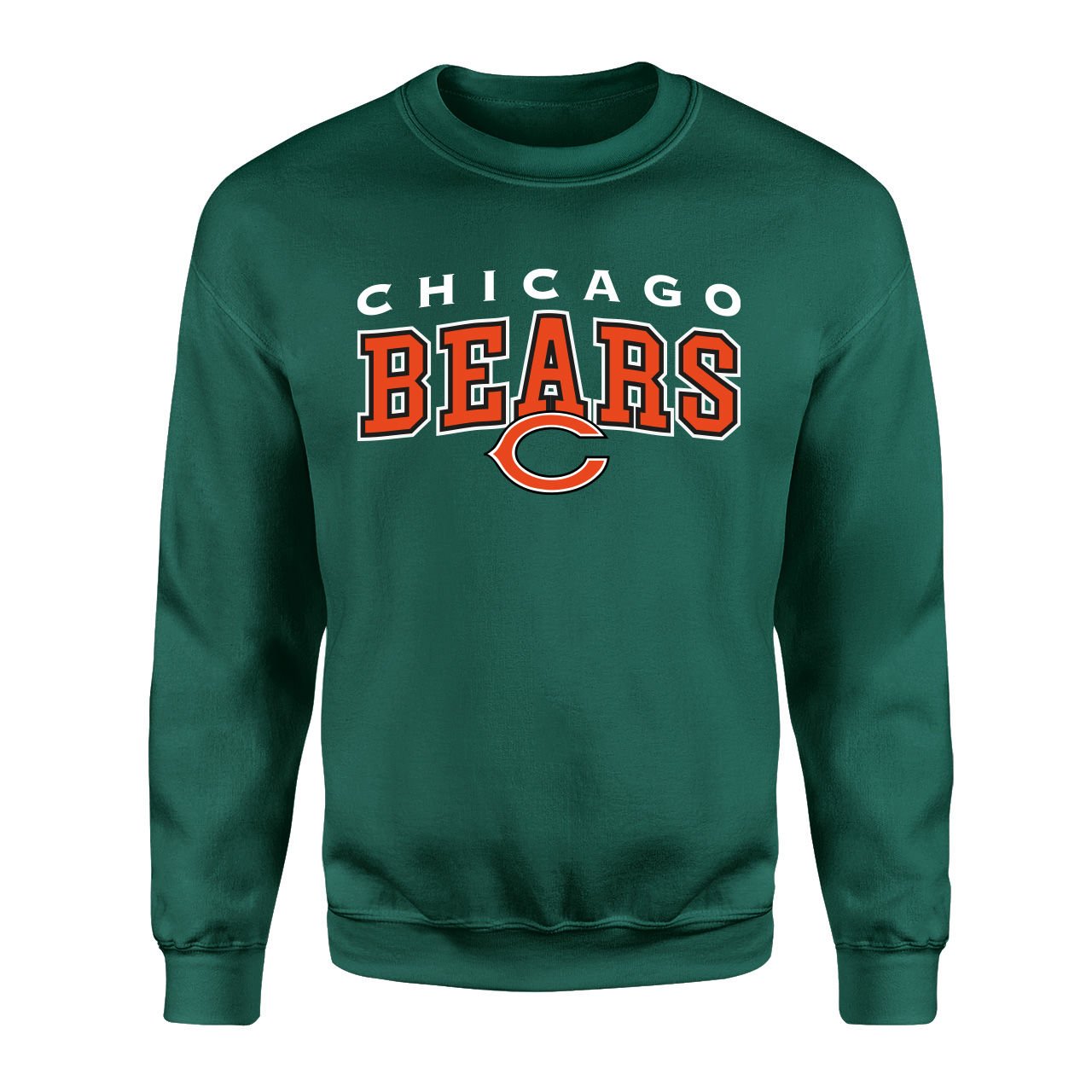Chicago Bears Nefti Yeşili Sweatshirt