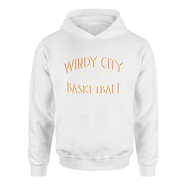 Windy City Beyaz Hoodie