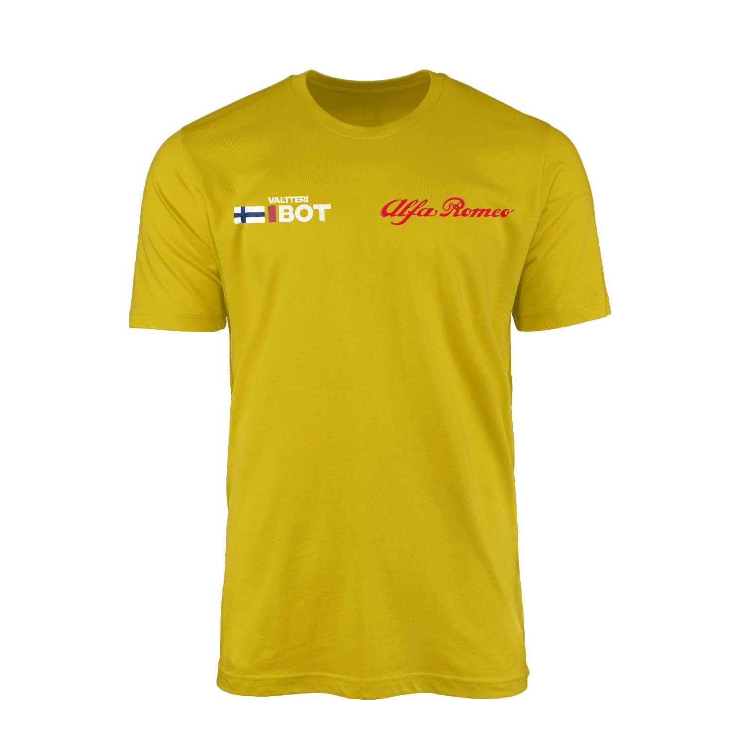 Valtteri Bottas Tag Sarı Tişört