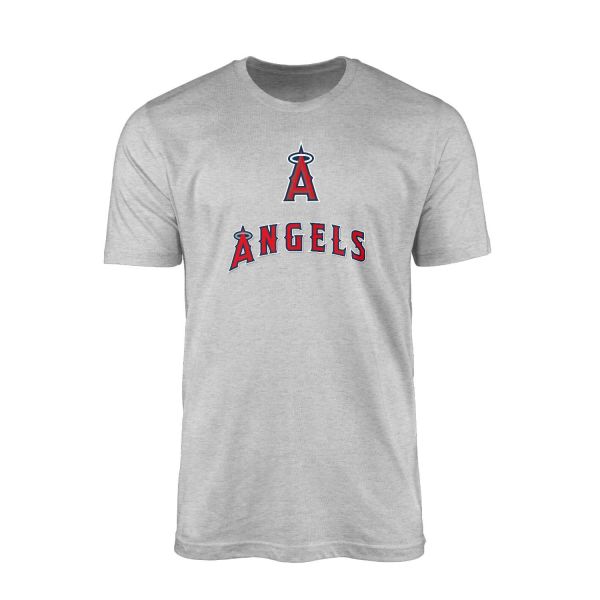 Los Angeles Angels Gri Tişört