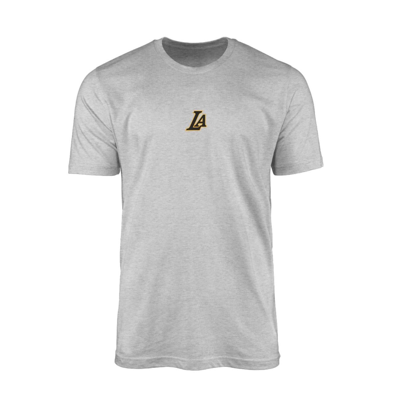 LA Black-Gold Superior Mid Gri Tshirt