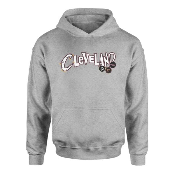 Cleveland City Edition Gri Hoodie