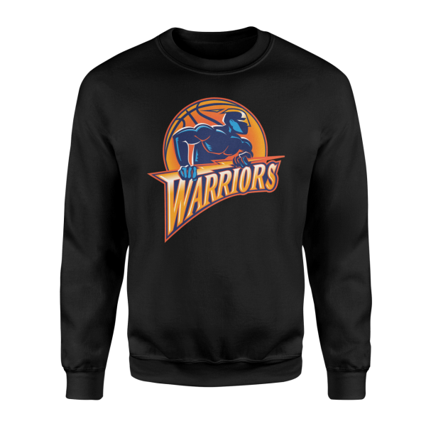 Golden State Retro Siyah Sweatshirt