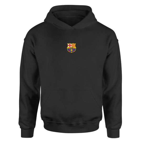 FC Barcelona Siyah Hoodie