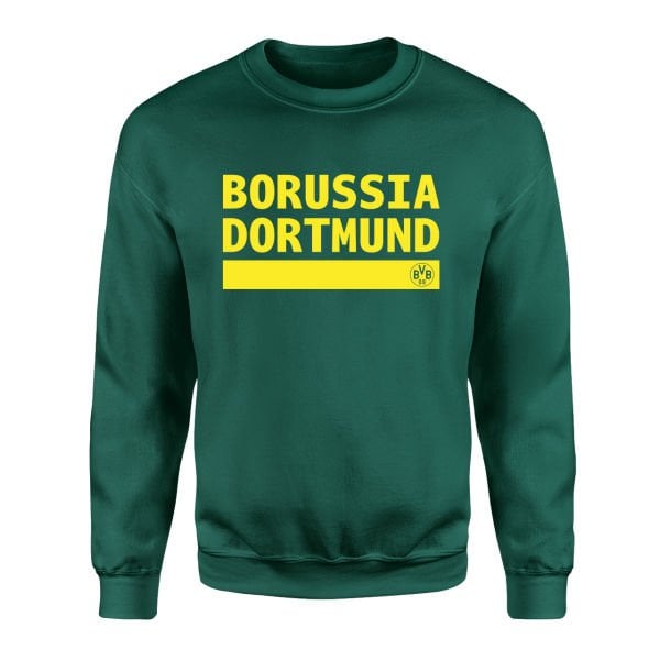 Dortmund Wall Nefti Yeşili Sweatshirt