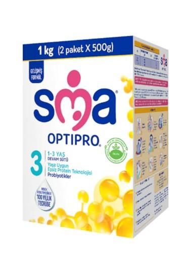 SMA 3 Optipro Bebek Devam Sütü 1000 gr SKT:05.25