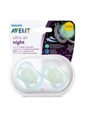 Philips Avent SCF376/11 Ultra Air Night 0-6 Ay Emzik 2'li