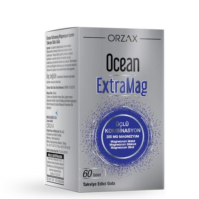Orzax Ocean ExtraMag 60 Tablet SKT:09.26