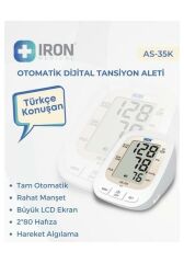 Iron AS-35K Di̇ji̇tal Konuşan Tansiyon Aleti Koldan