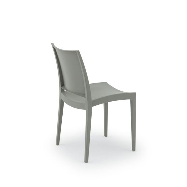 Çimento grisi Renk Dış Mekan Sandalyesi Mutfak Cafe Restaurant Otel Teras Balkon Veranda ve Plastik Bahçe Sandalyesi