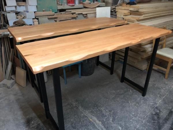 Kütük Mutfak Bar Masası 160x60