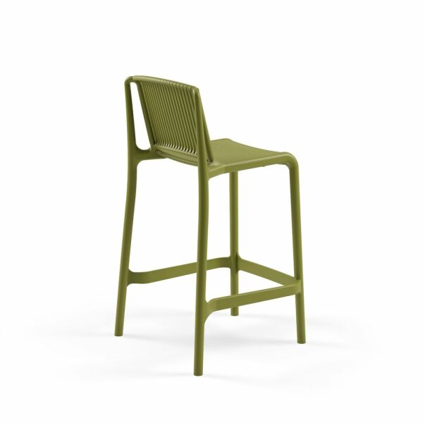 Haki Yeşil Bahçe Bar Sandalyesi Modeli Ölçüleri 65.cm İstanbul