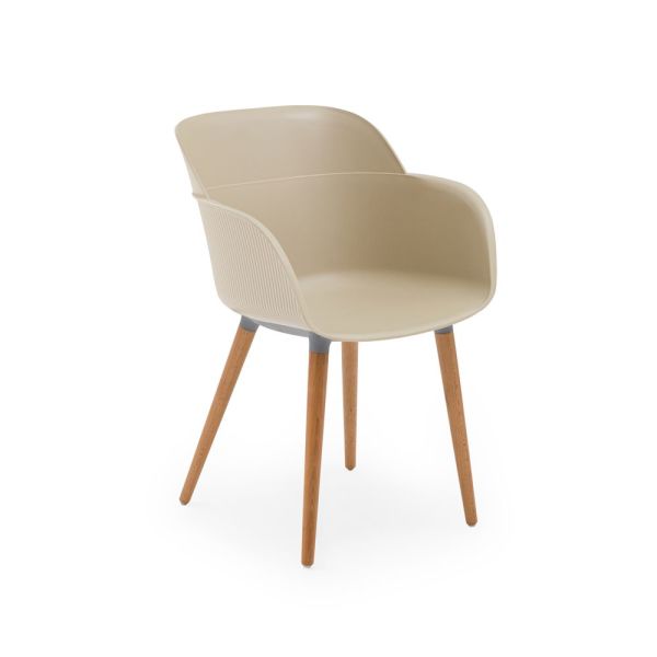 77x120.cm Ahşap Ayak Beyaz Compact Masa Sandalye Takımları
