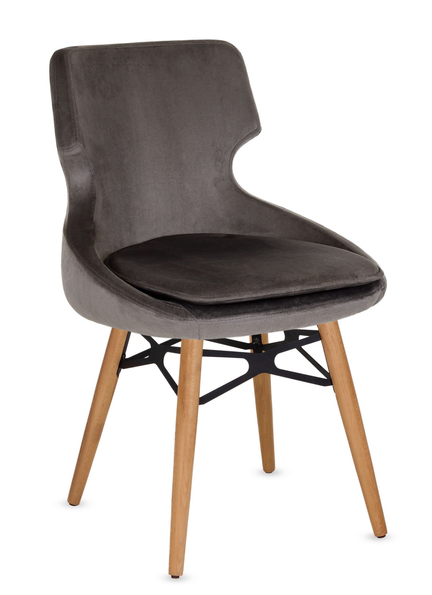 Donna Kumaş Salon Sandalyesi – Ergonomik, Kaliteli, Kayın Ağacı Ayaklı, Ofis, Mutfak, Yemek Odası, Cafe ve Restaurant İçin Şık Sandalye – Ücretsiz Kargo