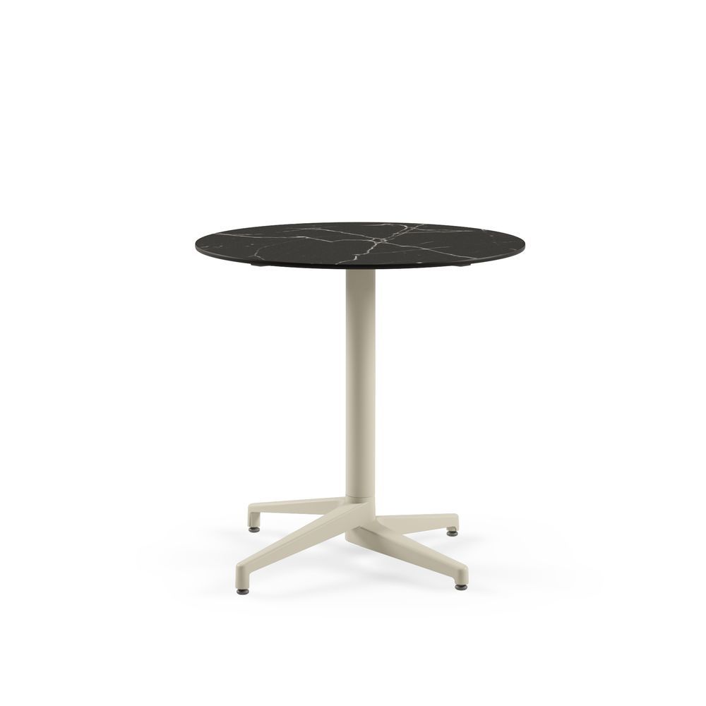 Moon Compact 70 cm Yuvarlak Bahçe ve Restoran Masası - Otel, Cafe, Balkon, Teras İçin Uygun Masa