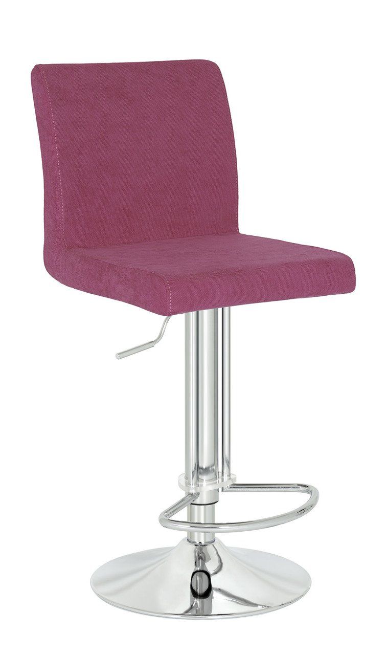 Modern Tasarım Soft Bar Sandalyesi: Silinebilir Kumaş ve Dayanıklı Krom Flaş Tabanlı