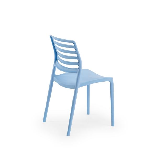 Bella mavi bahçe sandalyesi