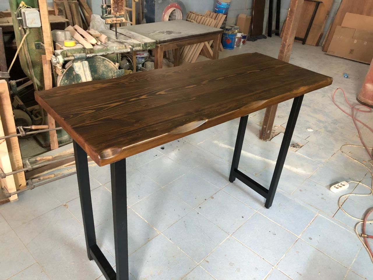 Kütük Ağaç Bar Masa 60x150.cm