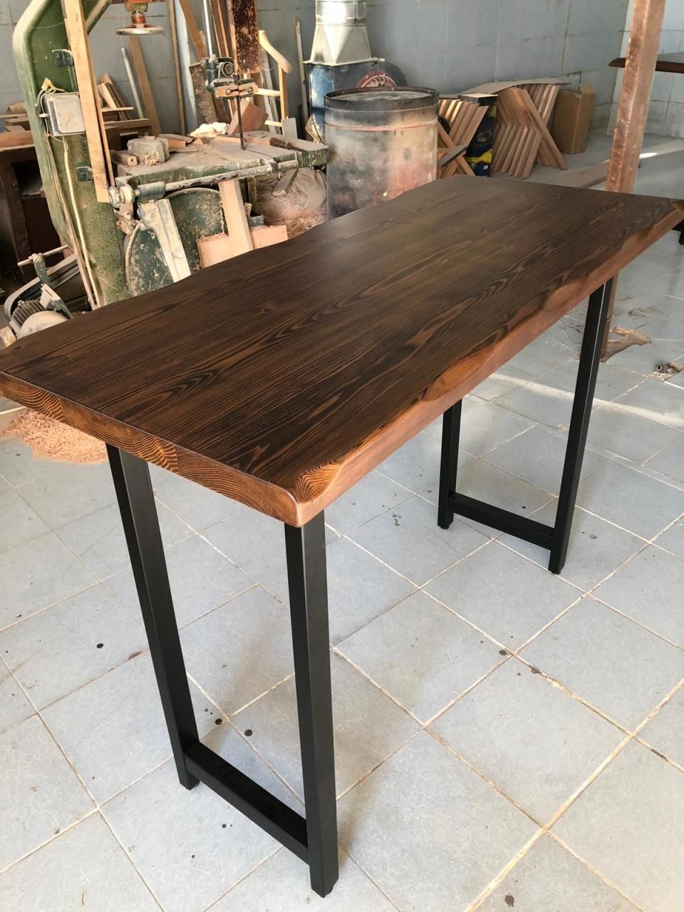 Kütük Bar Masası 150x60