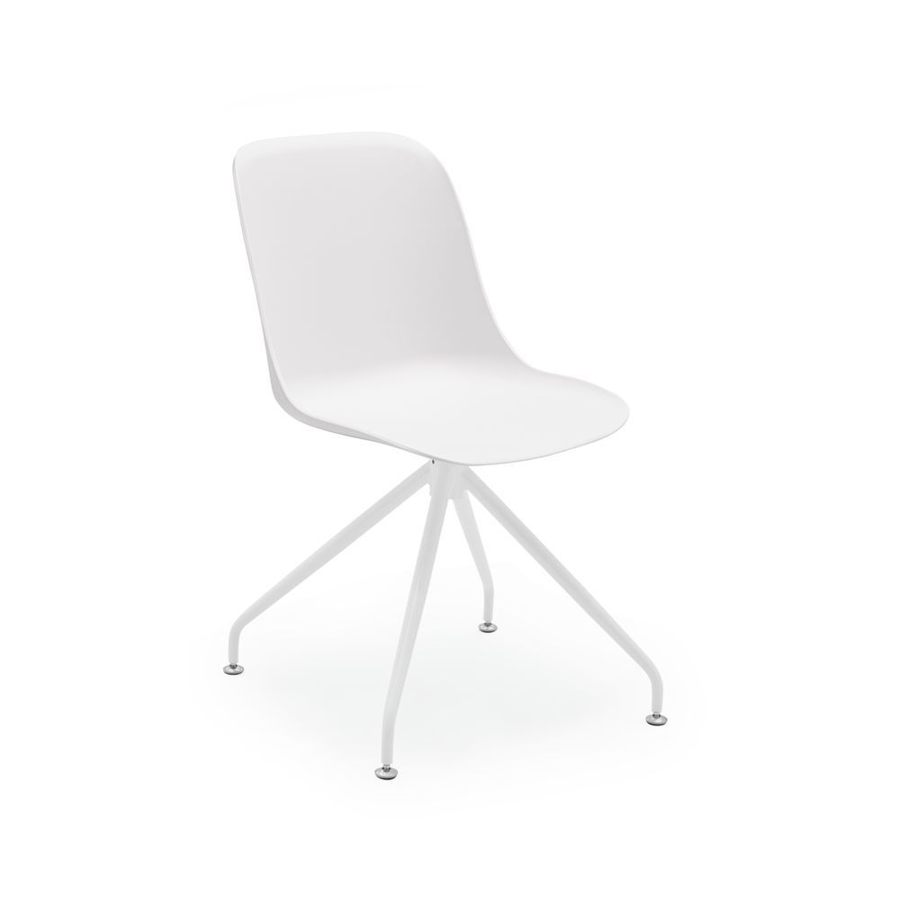 Metal Beyaz Çok Yönlü Ayak Dönebilen Oturma Alanı Beyaz Ofis Sandalyesi Fiyatları