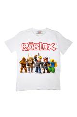 Roblox Tişört Çocuk Unisex Beyaz