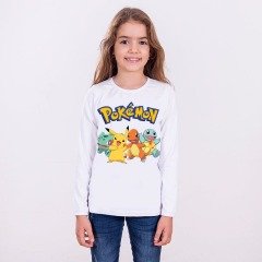 Pokemon Uzun Kollu Çocuk Tişört
