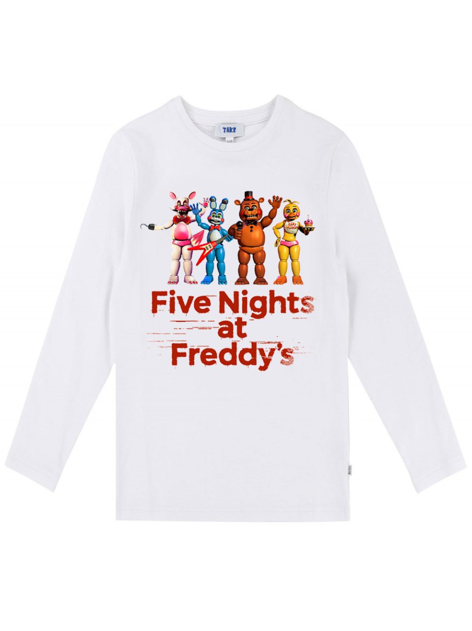 Five Nights at Freddy's (FNAF) Uzun Kollu Çocuk Tişört