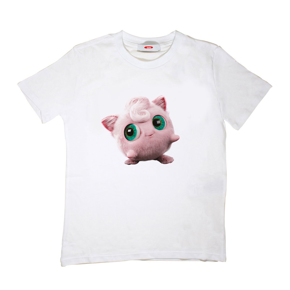 Pokemon Jigglypuff Çocuk Tişört Beyaz Unisex