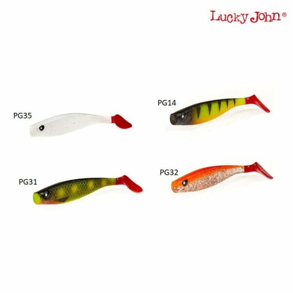 RED TAIL 3D SHAD 5''- PG14, 12,7 CM, 3P