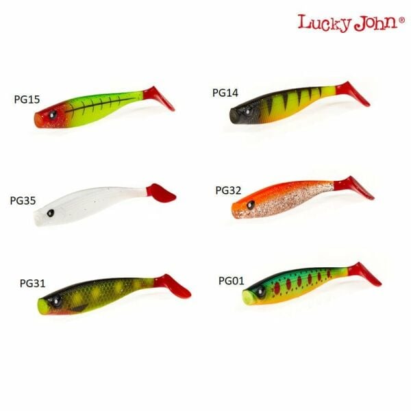 RED TAIL 3D SHAD 3,5''- PG01, 8.9 CM, 5P PG01
