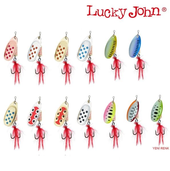 Lucky John Spin X Round Döner Kaşık 8 Gr No:3 BRY4