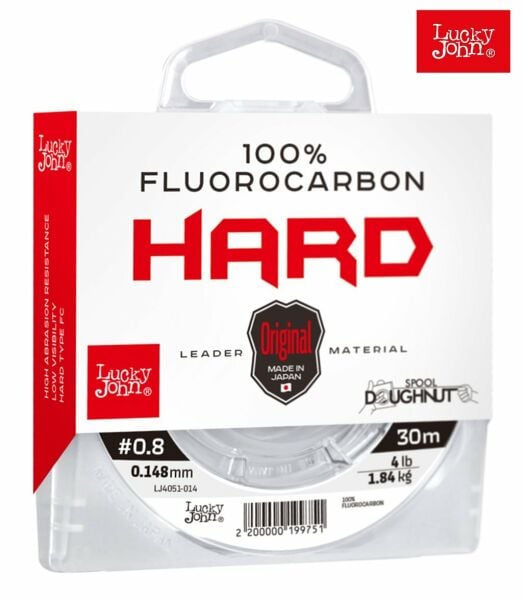 Lucky John Fluorocarbon Hard 30m Şeffaf 0.31 MM