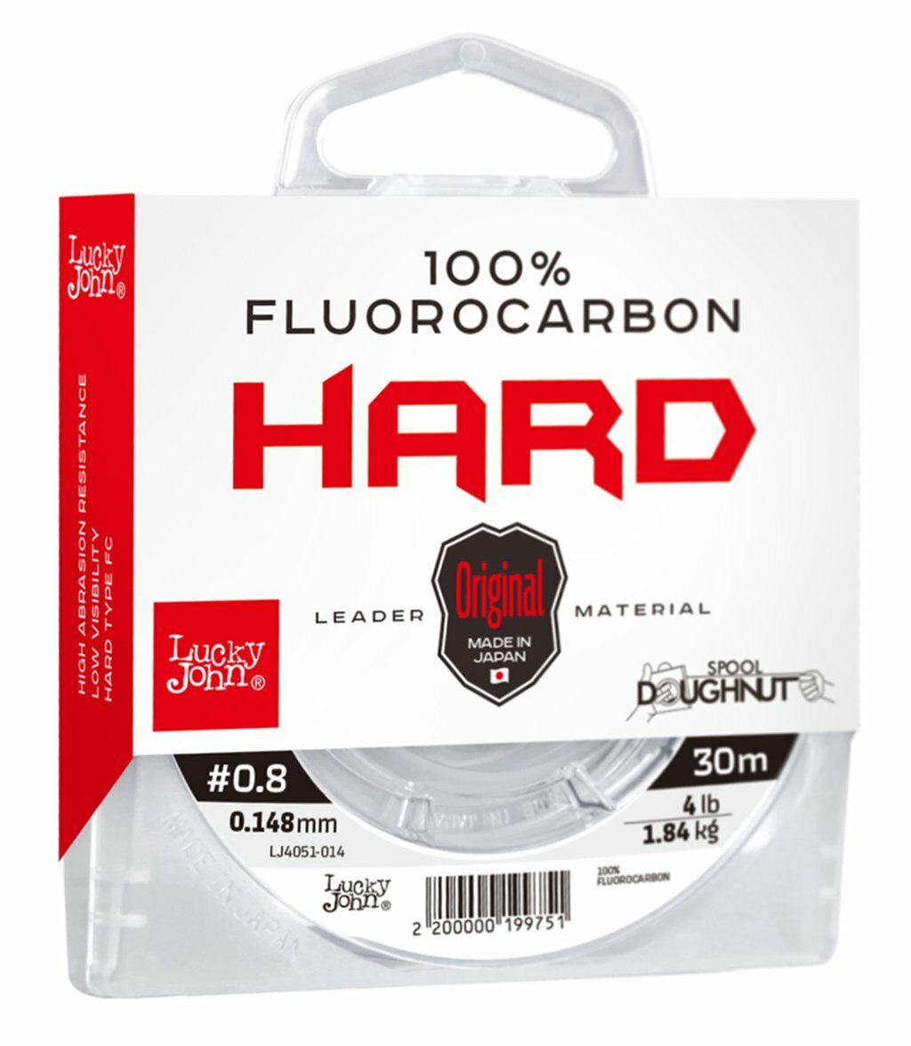 Lucky John Fluorocarbon Hard 30m Şeffaf 0.20 MM