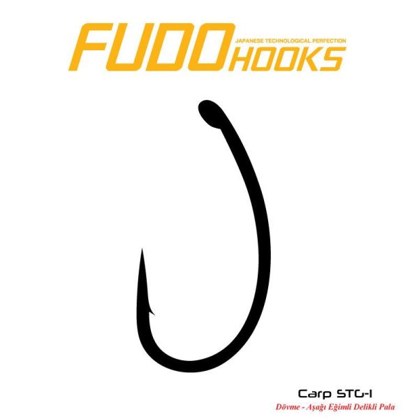 Fudo 2411 Carp STG Black Nikel İğne 6