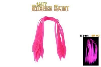 Fujin Rubber Skirt Düz Püskül Set #SR-03