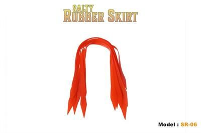 Fujin Rubber Skirt Düz Püskül Set #SR-06