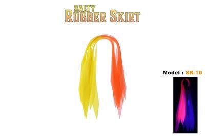 Fujin Rubber Skirt Düz Püskül Set #SR-10