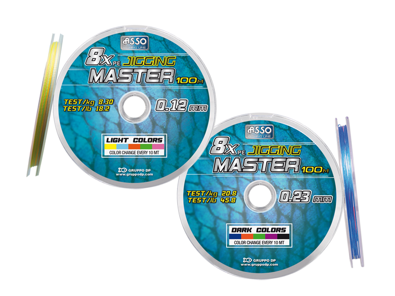 Asso Pe Jigging Master 8X Örgü İp Misina 100MT