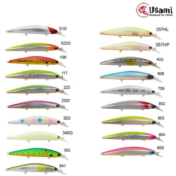 Usami Saroo 110S-SR 21.3G Maket Balık 108