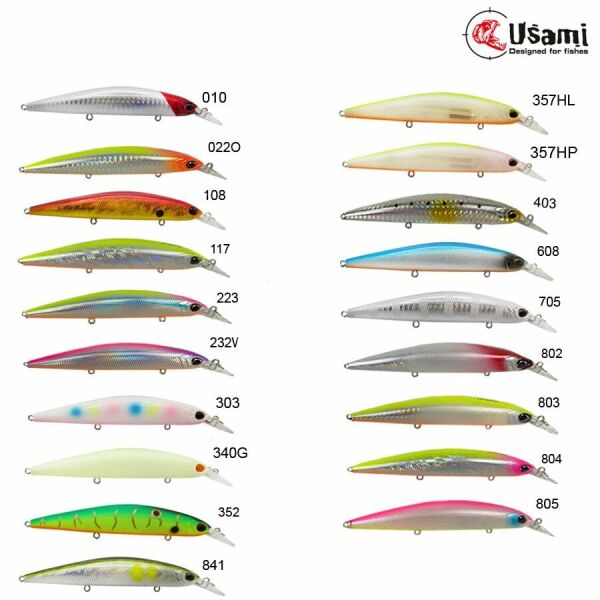 Usami Saroo 110S-SR 21.3G Maket Balık 352
