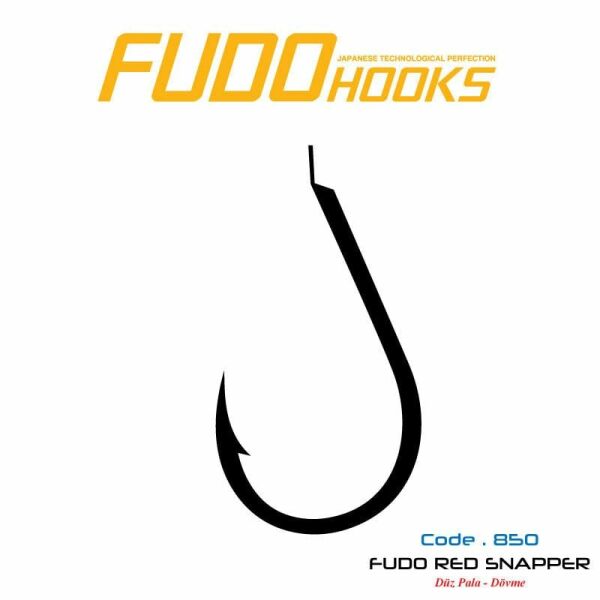 Fudo 8501 Red Snapper Nikel İğne 1/0