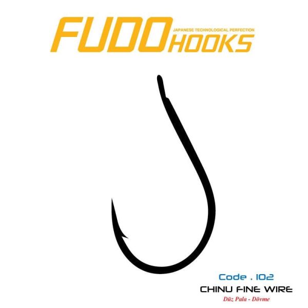 Fudo 1021 Chinu Fine Wire Black Nikel İğne 4