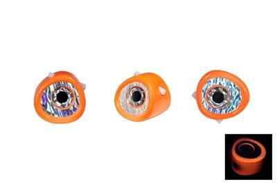Fujin Salty Rubber Head 240gr Kafa 05 Orange  3D Eye
