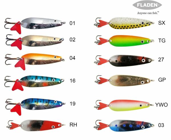 Fladen Seatrout Turna Kaşığı 17G 7cm TG