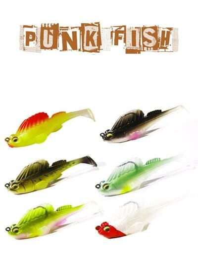 FUJIN Punk Fish 8cm 14gr Silikon Yem