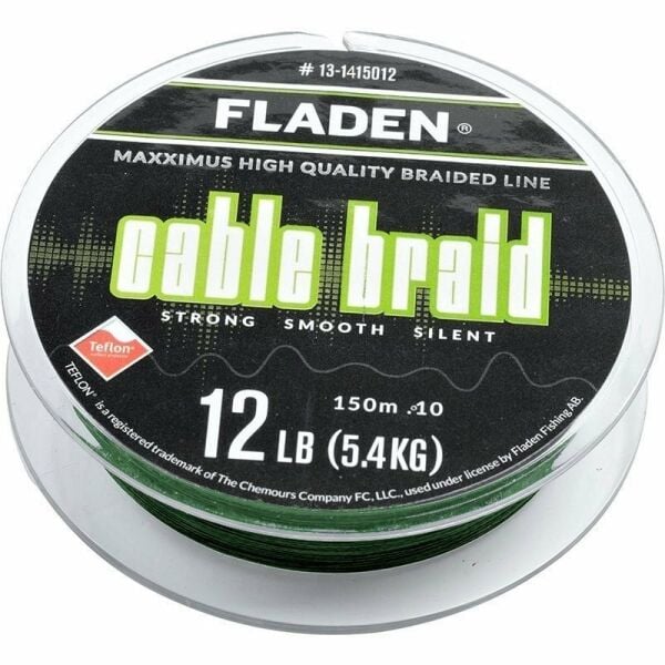 Fladen Maxximus Cable Braid 150M Yeşil İp Misina 0.22 MM