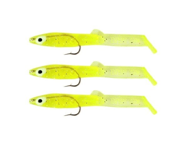 Captain 3525 Eel Fish 7.5cm Silikon Zargana Suni Yem 3'lü Paket