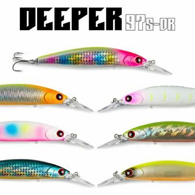 Fujin Deeper 97S-DR Sinking Maket Balık
