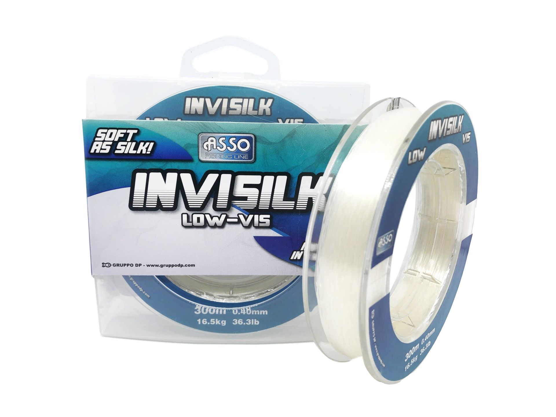 Asso Invisilk Surf Casting 300mt Monofilament Misina Beyaz